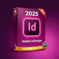 Adobe InDesign 2025 – Lifetime Access 📚 | One-Time Payment 💳