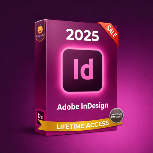 Adobe InDesign Adobe InDesign 2025 – Lifetime Access 📚 | One-Time Payment 💳