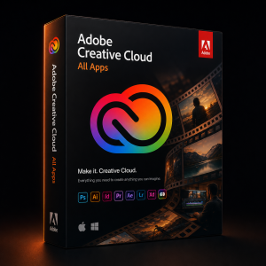 Adobe Creative Cloud All Apps - 1 Year | 20+ Apps | Official License