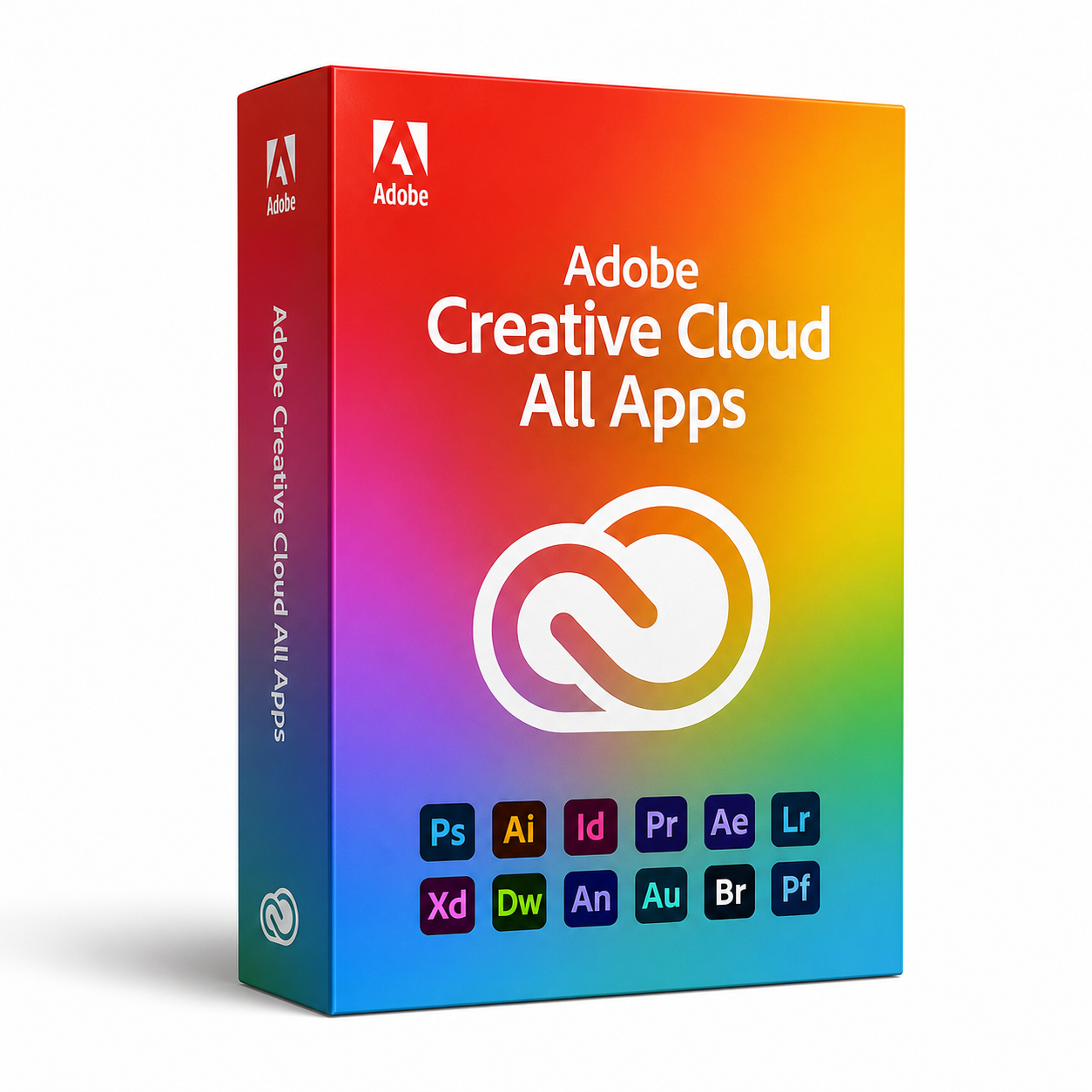 Adobe Creative Cloud All Apps - 1 Year | 20+ Apps | Official License