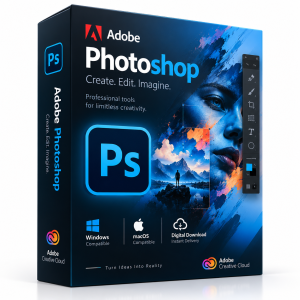 Adobe Photoshop – Full Version for Windows & Mac | Digital Download
