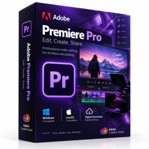 Adobe Premiere Pro – Full Version for Windows & Mac | Digital Download
