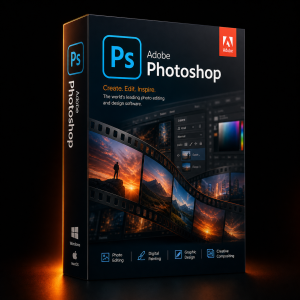 Adobe Photoshop - 1 Year Subscription | Official License | PC & Mac