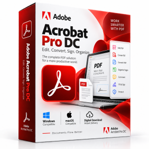 Adobe Acrobat Pro DC – PDF Editor for Windows & Mac | Digital Download