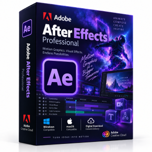 Adobe After Effects Professional – Motion Graphics & VFX for Windows & Mac | Digital Download